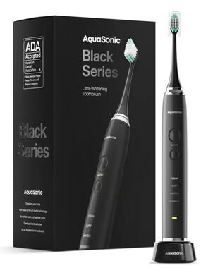 🖤 New AquaSonic Black Series Ultra Whitening Electric Toothbrush🖤